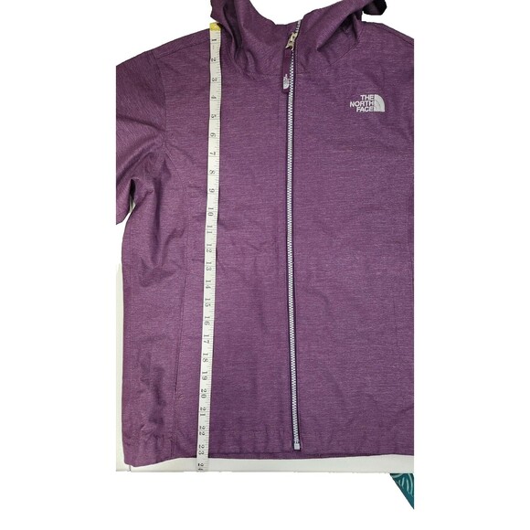 The North Face Girls Large Venture Jacket Purple Waterproof Hooded EUC - Picture 2 of 12